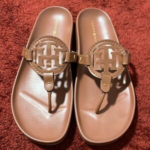 Tommy Hilfiger brown sandals
